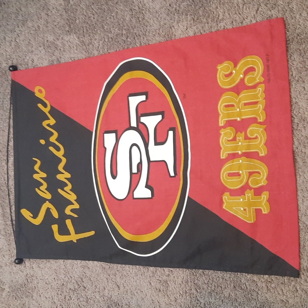 Vintage 1996 San Francisco 49ers Banner